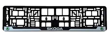 Рамка під номер Poputchik Skoda (24-115-IS)