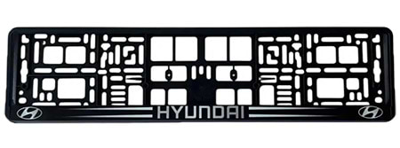 Рамка під номер Poputchik Hyundai (24-106-IS)