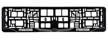 Рамка під номер Poputchik Mazda (24-110-IS)