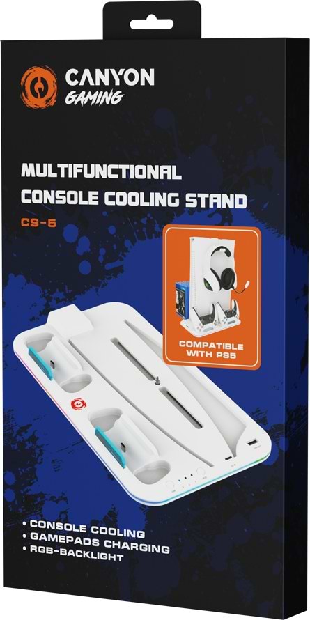 Фото - Підставка для PS5 Canyon White (CND-CSPS5W)