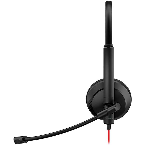 Фото - Гарнитура проводная Canyon HS-07 Black (CNS-HS07B)