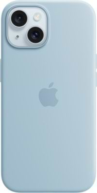 Фото - Чехол для смартфона Apple Silicone Case with MagSafe iPhone 15 Light Blue (MWND3)