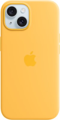 Фото - Чехол для смартфона Apple Silicone Case with MagSafe iPhone 15 Sunshine (MWNA3)