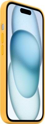 Фото - Чехол для смартфона Apple Silicone Case with MagSafe iPhone 15 Sunshine (MWNA3)