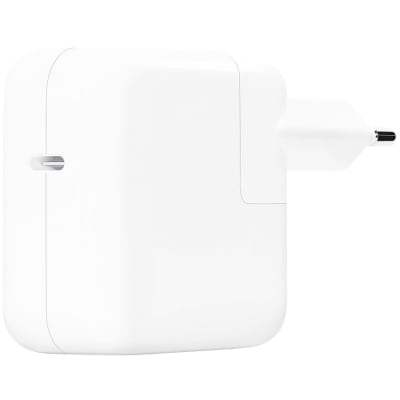 Сетевое зарядное устройство Apple 30W USB-C (MW2G3) - Фото 1