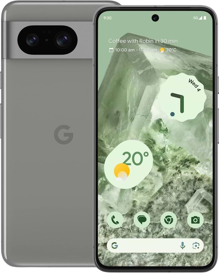 Смартфон Google Pixel 8 128GB Hazel (Восстановленный, Идеальное состояние) - Фото 1