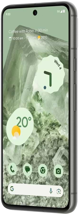 Фото - Смартфон Google Pixel 8 128GB Hazel (Відновлений, Добрий стан)