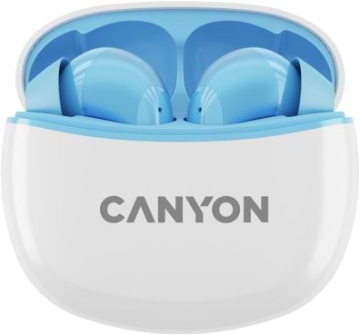 Фото - Навушники вкладиші бездротові TWS Canyon TWS-5 Blue (CNS-TWS5BL)