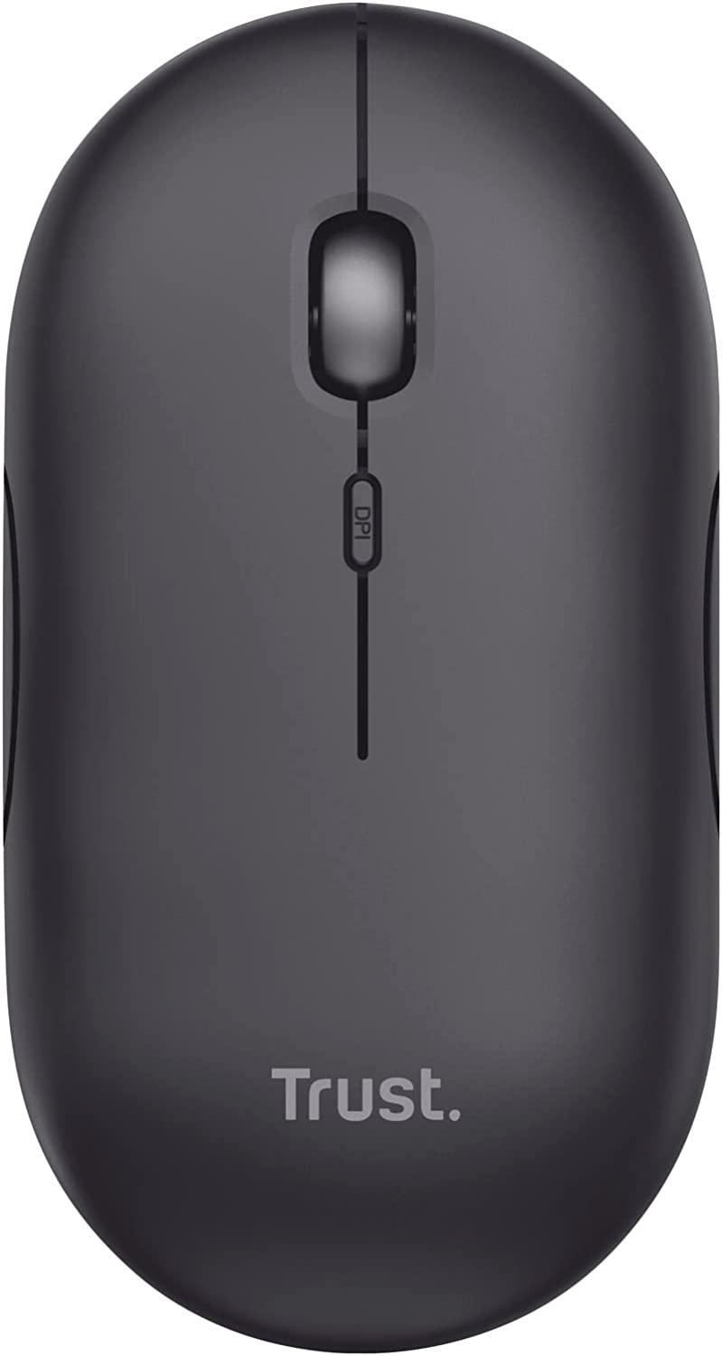 Миша бездротова Trust Puck Rechargeable Ultra-Thin BT WL Silent Black (24059) - Фото 1