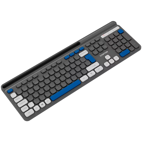 Фото - Клавиатура беспроводная Canyon HKB-W03 Grey (CNS-HKBW03DG)