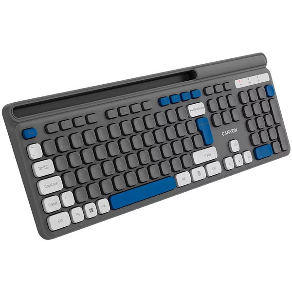 Фото - Клавиатура беспроводная Canyon HKB-W03 Grey (CNS-HKBW03DG)