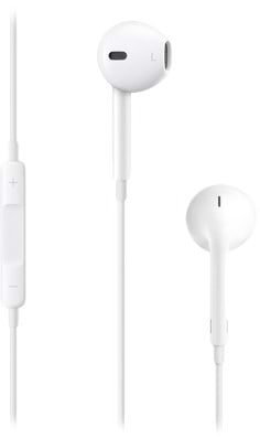 Наушники вкладыши проводные Apple EarPods with 3.5 Jack Connector (MWU53) - Фото 1