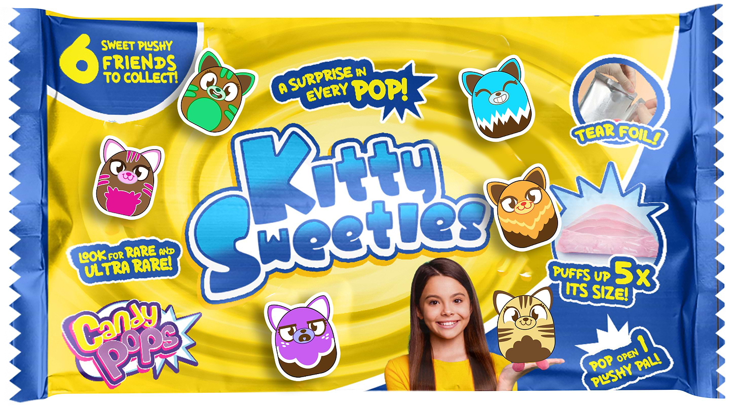 М'яка іграшка Candy Pops Солоденькі кошенята (2408003)