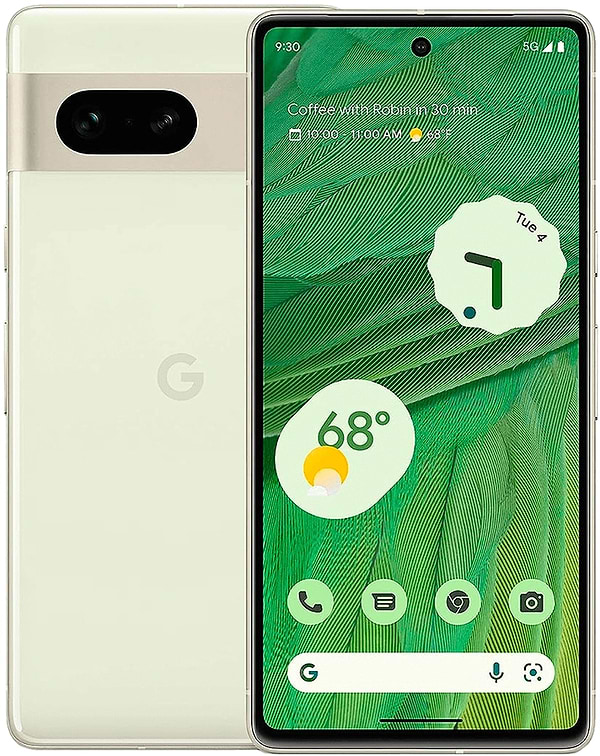 Фото - Смартфон Google Pixel 7 256GB Lemongrass (Відновлений, Ідеальний стан)