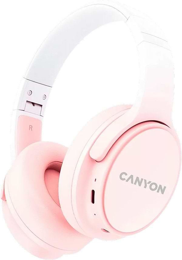 Фото - Навушники накладні бездротові Canyon OnRiff 4 Bluetooth Pink (CNS-CBTHS4P)