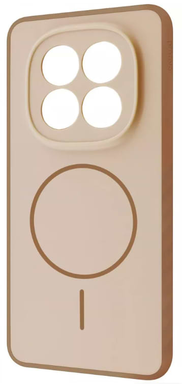 Чехол для смартфона Proove Softline Case with Magnetic Ring Xiaomi Redmi Note 15 4G beige (PCLCXRN15481)