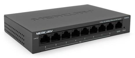 Коммутатор локальной сети (Switch) Mercury MS09CPS - Фото 1