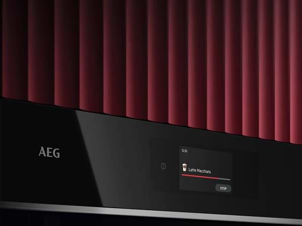 Фото - Кавомашина вбудовувана AEG TC8NK7B