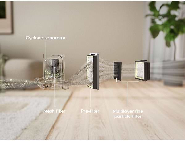 Фото - Пилосос для сухого прибирання без мішка Electrolux EL31C1LDB