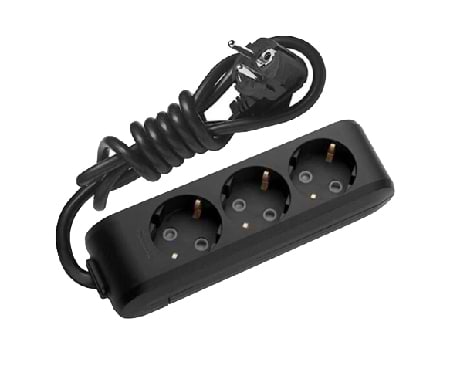 Фото - Удлинитель 220В Panasonic 3р 3m (23047)