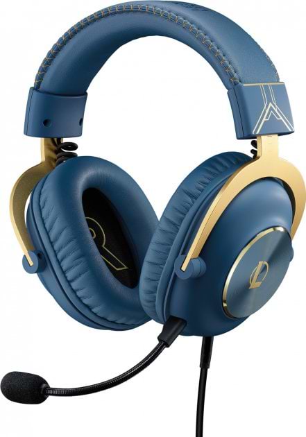 Фото - Гарнитура проводная игровая Logitech G Pro X Gaming Headset League of Legends (981-001106)