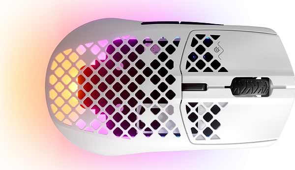 Фото - Мышь беспроводная игровая SteelSeries Aerox 3 Snow (62608)