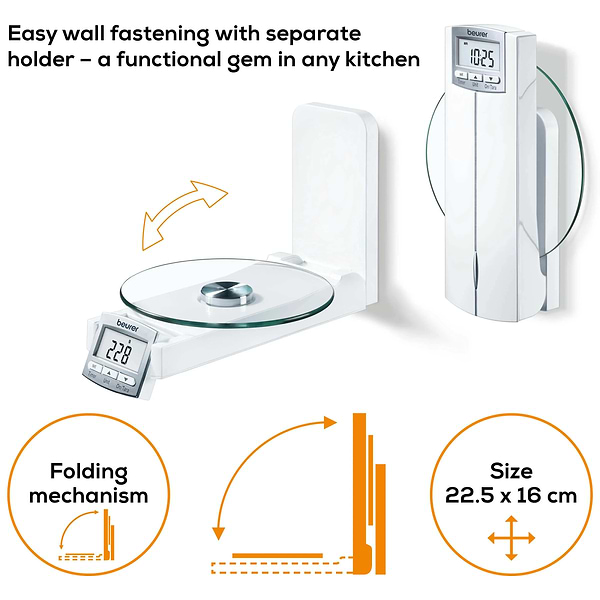 Фото - Уценка - Весы кухонные Beurer KS 52