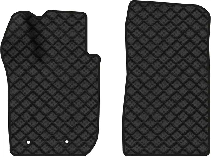 Килимки з екошкіри в салон авто передні EVAtech для Duster (HM) AT Renault 2018 2 покоління SUV EU RT11403AD2RD2BBB