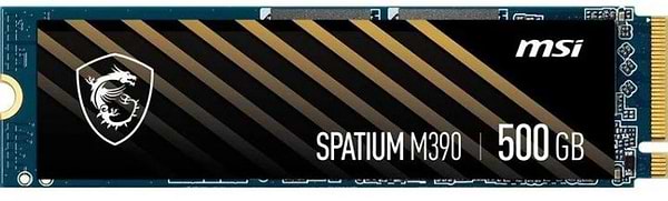 Фото - SSD-накопитель внутренний MSI Spatium M390 500GB NVMe M.2 2280 PCIe 3.0 x4 3D NAND (S78-440K070-P83)