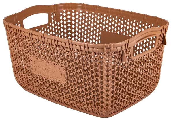 Корзина для белья VIOLET HOUSE 1008 Виолетта Cream б/кр. 5 л