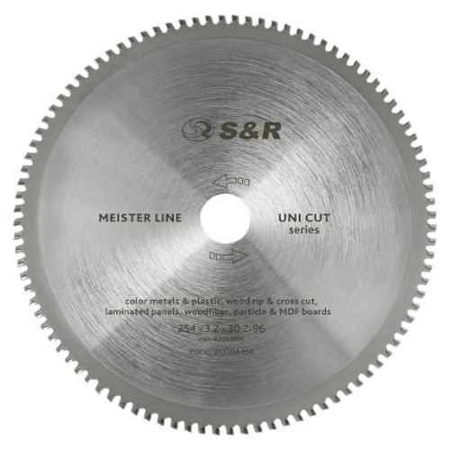 Диск алмазный S&R UniCut 254x30x3.2 Z96 (243096254)