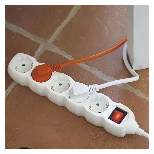 Фото - Удлинитель 220В EMOS P1525R, 5 розетки, 5м.