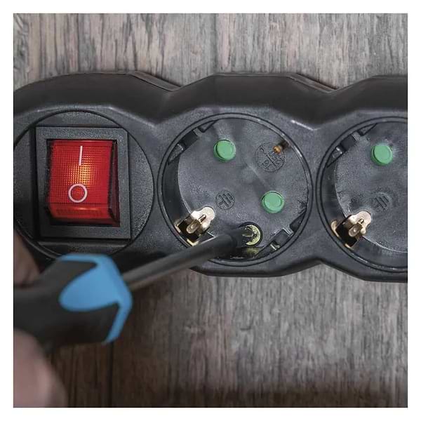 Фото - Подовжувач 220В EMOS PC1421R, 4 розетки, 1,5 м.