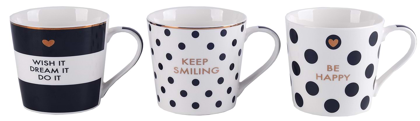 Чашка Limited Edition WISH в ассортименте 405 мл (B44-T1066)