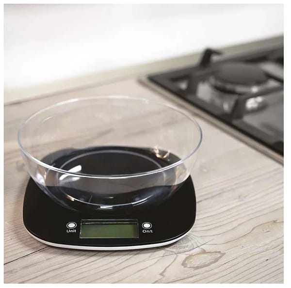 Фото - Весы кухонные EMOS цифровые EV025, черные с чашей