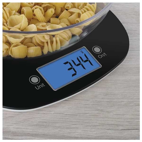 Фото - Весы кухонные EMOS цифровые EV025, черные с чашей