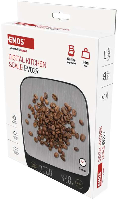 Фото - Весы кухонные EMOS цифровые EV029, черные.