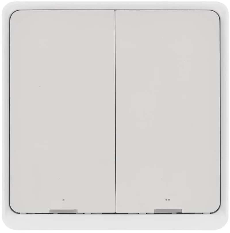 Беспроводной выключатель EMOS умный H5012 GoSmart 2 кнопки, белый