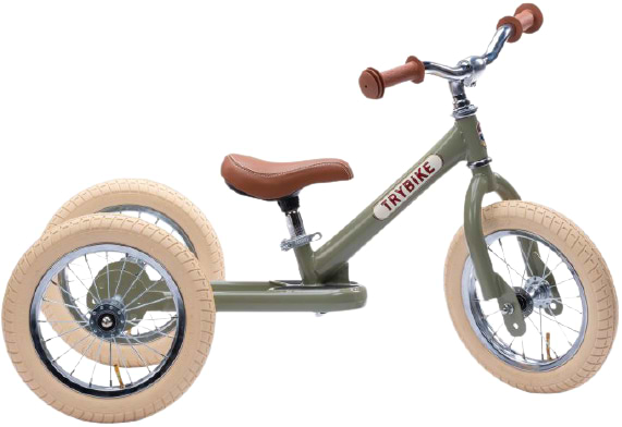 Фото - Беговел Trybike Olive (TBS-2-GRN-VIN+TBS-100-TKV)