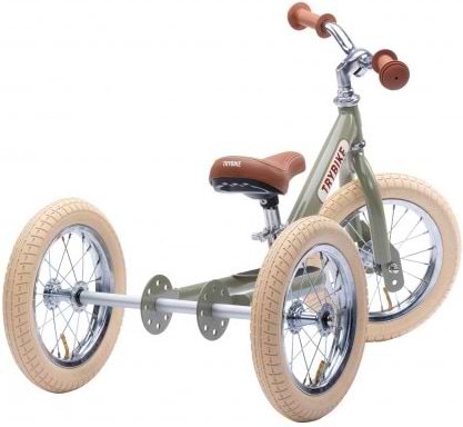 Фото - Беговел Trybike Olive (TBS-2-GRN-VIN+TBS-100-TKV)