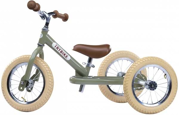 Фото - Беговел Trybike Olive (TBS-2-GRN-VIN+TBS-100-TKV)