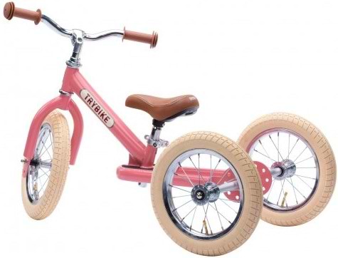 Фото - Біговел Trybike Pink (TBS-2-PNK-VIN+TBS-100-TKV)