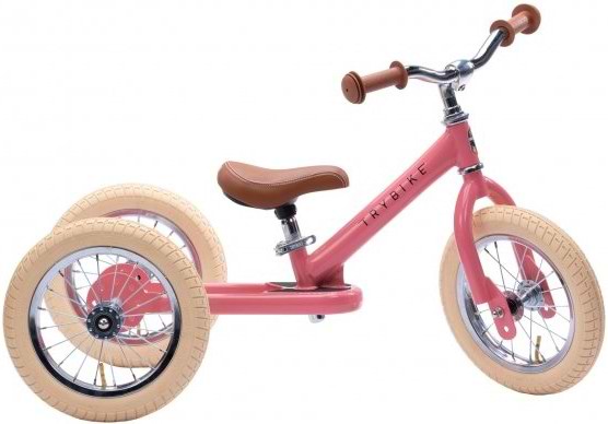 Фото - Біговел Trybike Pink (TBS-2-PNK-VIN+TBS-100-TKV)