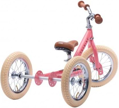Фото - Біговел Trybike Pink (TBS-2-PNK-VIN+TBS-100-TKV)