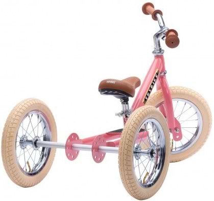 Фото - Біговел Trybike Pink (TBS-2-PNK-VIN+TBS-100-TKV)