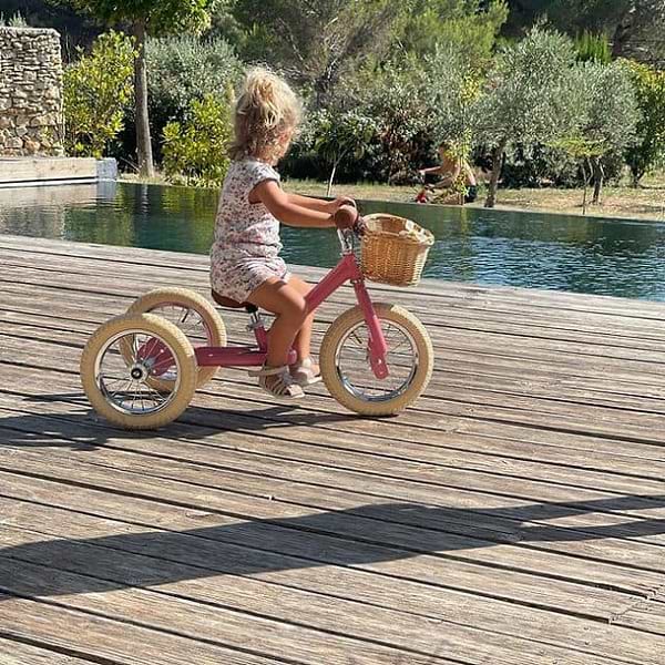 Фото - Біговел Trybike Pink (TBS-2-PNK-VIN+TBS-100-TKV)