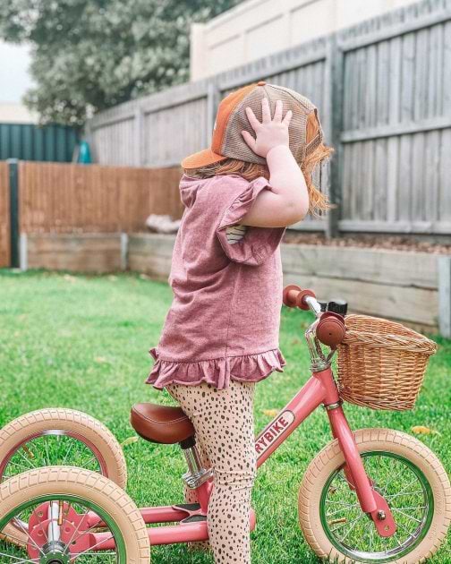 Фото - Біговел Trybike Pink (TBS-2-PNK-VIN+TBS-100-TKV)