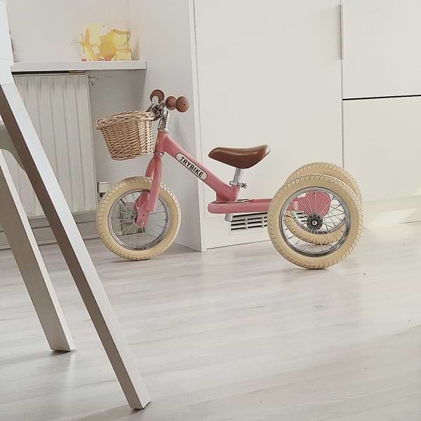 Фото - Біговел Trybike Pink (TBS-2-PNK-VIN+TBS-100-TKV)