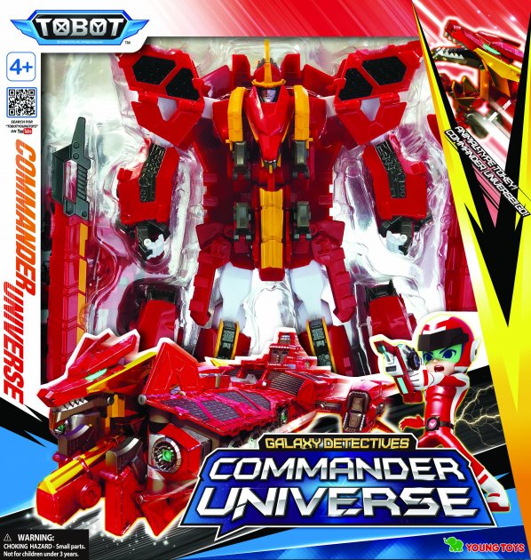 Фото - Машинка-трансформер TOBOT Детективы Галактики Командер Юниверс (301093)