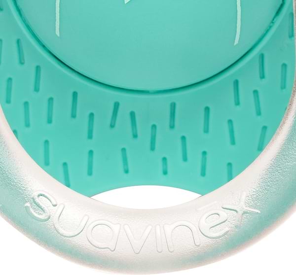 Фото - Анатомічна пустушка Suavinex 6-18 місяців, Сенс життя, зелений ведмідь (303329)